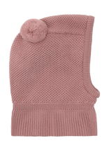 Huttelihut - Balaclava Windstop Pompoms - Balaklava - Rožinė