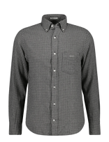 Gant - Reg Windblown Flannel Check Shirt - Flaneliniai marškiniai - Pilka