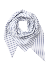 Co' Couture - Somocc Stripe Scarf - Lengvas šalikas - Balta