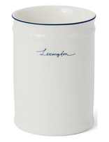 Lexington Home - Lexington Porcelain Toothbrush Mug - Dantų šepetėlio laikiklis - Balta