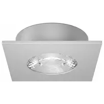 SYNERGY21 Synergy 21 LED įleidžiamas lubinis šviestuvas Helios sidabrinis - kvadratinis - šilta balta
