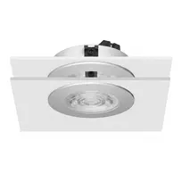 SYNERGY21 Synergy 21 LED įleidžiamasis lubinis šviestuvas Helios sidabrinis - apvalus - neutrali balta
