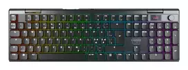 CHERRY XTRFY MX 10.1 belaidė žemo profilio žaidimų klaviatūra