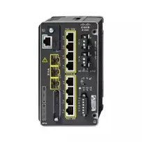 CISCO IE-3500-8P3S-A Pramoninis valdomas jungiklis, 8 GE PoE+ ir 3 GE SFP moduliniai prievadai