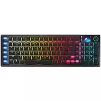Corsair Vanguard Air 99 belaidė žaidimų klaviatūra, optinė-mechaninė, žemo profilio, 8K polingas, DE išdėstymas – juoda
