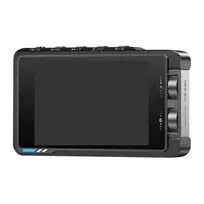 FNIRSI DS215H osciloskopas – 100 MHz, 500 MS/s, 1 kanalas, įmontuotas signalų generatorius, 2.8 inch TFT LCD, USB Type-C, įkraunama baterija, juoda