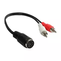 Good Connections garso adapteris 5-pin DIN lizdas į 2x RCA kištukus - 0,2 m