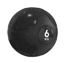 Tunturi Platinum Slam Ball 6kg – nesokstanti aukšto tankio guminė slam kamuolys jėgos treniruotėms
