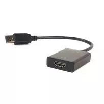 EXTRA DIGITAL USB 3.0 Type-A į HDMI adapteris, 1080p 60Hz, juodas