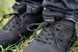 NEO TOOLS darbo batai S1P SRC su kompozitiniu apsauginiu pirštu ir Kevlar įdėklu, 42 dydis
