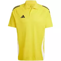 adidas Tiro 24 varžybų polo marškinėliai vyrams geltoni Jersey IV9144 dydis M