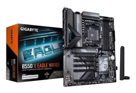 GIGABYTE B550 X EAGLE WIFI6E ATX pagrindinė plokštė - AMD AM4, DDR4, 128GB, 2.5GbE, Wi-Fi 6E, Bluetooth 5.2, PCIe 4.0, Dual M.2, HDMI/DP