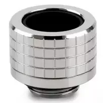 Thermal Grizzly DeltaMate kompresinė jungtis, žalvaris – blizgus nikelis, 14 mm kietiems vamzdeliams, G1/4 inch sriegis