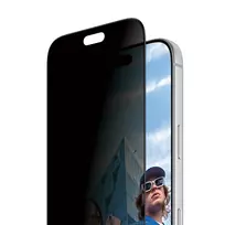 PanzerGlass dvipusės privatumo apsaugos plėvelė, skirta iPhone 17 Pro/18 Pro, su Ultra-Wide Fit ir FastFit