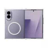 CARE by PanzerGlass Urban Combat Case, skirta Samsung Galaxy Z Fold8, permatomas su White Qi