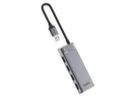 UGREEN USB-C Hub CM653 4 USB-A prievadai 5Gbps su 100W PD, kosminė pilka