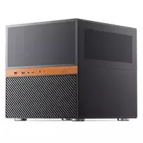 Jonsbo N6 NAS Cube korpusas, Micro-ATX, plienas/tinklelis, juodas