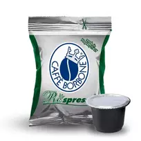 Caffè Borbone Respresso kavos kapsulės be kofeino, 50 vnt., po 5 g, tinka Nespresso