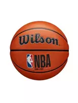 Wilson NBA DRV Pro krepšinio kamuolys 7 dydžio – oficialus NBA rungtynių kamuolys, kompozitinės odos, vidaus/lauko, patobulintas sukibimas, slėgio užraktas, oranžinis