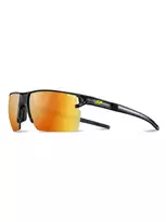 Julbo Outline - L akiniai, Spectron 3CF lęšiai, juodai pilkas rėmelis, 3 kategorijos, UV apsauga, dviračių ir bėgimo