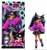 MGA L.O.L. Surprise O.M.G. Hello Kitty & Friends - Kuromi mados lėlė