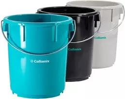 COLLOMIX maišymo kibiras mixTUB 34 L juodas