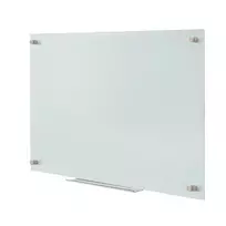 LogiLink Artverum stiklinė balta lenta, montuojama ant sienos, magnetinė, 60x45cm, be rėmelio, grūdintas saugus stiklas, super balta, TÜV/GS sertifikuota