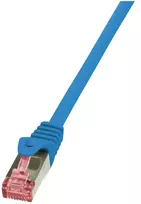 LogiLink PrimeLine Cat.6 S/FTP Patch Laidas, RJ45, mėlynas, 1,5 m