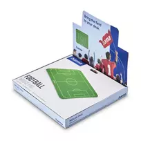 HAMA Football pelėds 220x180 mm, žalias/baltas, neslystantis tekstilinis paviršius, guminis pagrindas