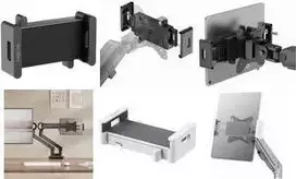 LogiLink BP0204W Universalus VESA suderinamas planšetės laikiklis monitoriaus rankai, baltas