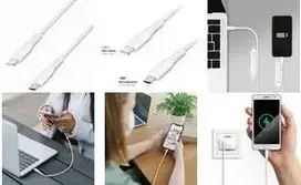 LogiLink USB 2.0 laidas, USB-C į Micro USB-B, 3 m, baltas