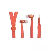 LogiLink Stereo In-Ear ausinės su mikrofonu, 3,5 mm lizdas, oranžinės