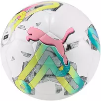 Puma Orbita 4 HYB FIFA Basic futbolo kamuolys Baltas-Žalias-Rozinis 83781 01 4