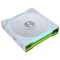 Lian Li UNI FAN SL FLEX Wireless ARGB Reverse 120 mm baltas korpuso ventiliatorius