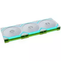 Lian Li UNI FAN SL FLEX Wireless ARGB 120mm ventiliatoriaus 3 vnt. komplektas baltas