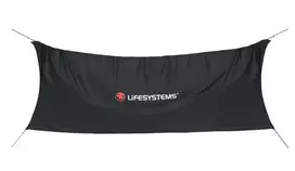 LifeSystems Expedition Tarp 3,2x3 m alyvuogių žalia brezentinė palapinė iš ripstop poliesterio, vandeniui atspari 2000 mm, UPF50+