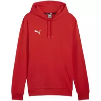 PUMA Team Goal Casuals Hoody Red 658618 01 vyriškas vilnos megztinis