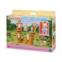 Sylvanian Families Baby Ropeway žaidimų rinkinys su beždžionėlės figūrėle