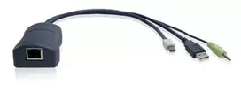 ADDER CAT-X Dongle DVI-D USB KVM prailgintuvas kompiuterio prieigos modulis