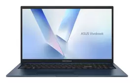 ASUS Vivobook 17 X1704MA-ISSAU199W 17,3 colio FHD IPS nešiojamas kompiuteris, Intel Core i3-N305, 8GB RAM, 256GB SSD, Windows 11 Home, AZERTY prancūzų klaviatūra, Indie Black
