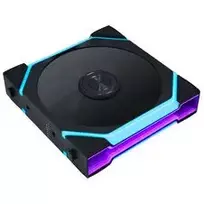 Lian Li UNI FAN SL FLEX Wireless ARGB Reverse Blade 120mm PWM korpuso ventiliatorius - juodas