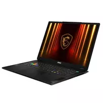 MSI Stealth 18 HX AI A2XWIG-014FR žaidimų nešiojamasis kompiuteris - 18 col. QHD+ 240Hz, Intel Core Ultra 9 275HX, 32GB RAM, 2TB SSD, GeForce RTX 5080, Windows 11 Pro, AZERTY prancūziška klaviatūra