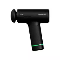 Hyperice Hypervolt Go 3 Perkusinis masažuoklis juodos spalvos