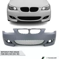 M5 look Priekinis Bamperis skirtas BMW E60 / E61 (03-10) be PDC angų