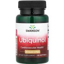 Swanson Vitamins, Ubichinolis, 50 mg, 60 minkštųjų kapsulių
