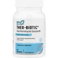 SFI Health, Ther-Biotic® Saccharomyces Boulardii, 3 milijardai KFV, 120 kapsulių