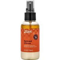 ZUM, Aromaterapinis kambario ir kūno purškiklis su prieskoniniais citrusiniais vaisiais, 118 ml