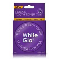 White Glo Purple Tooth Toner Polishing Powder dantis balinantys milteliai - 30 g.