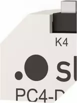 Steinel PC4‑DALI‑2 sieninis valdiklis, baltas, mygtukinis valdymas, 43×15×50 mm, -20–50 °C