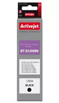 Activejet AB-D100Bk rašalo buteliukas, skirtas Brother spausdintuvui, Brother BT-D100BK pakaitalas; Supreme; 130 ml; juodas
